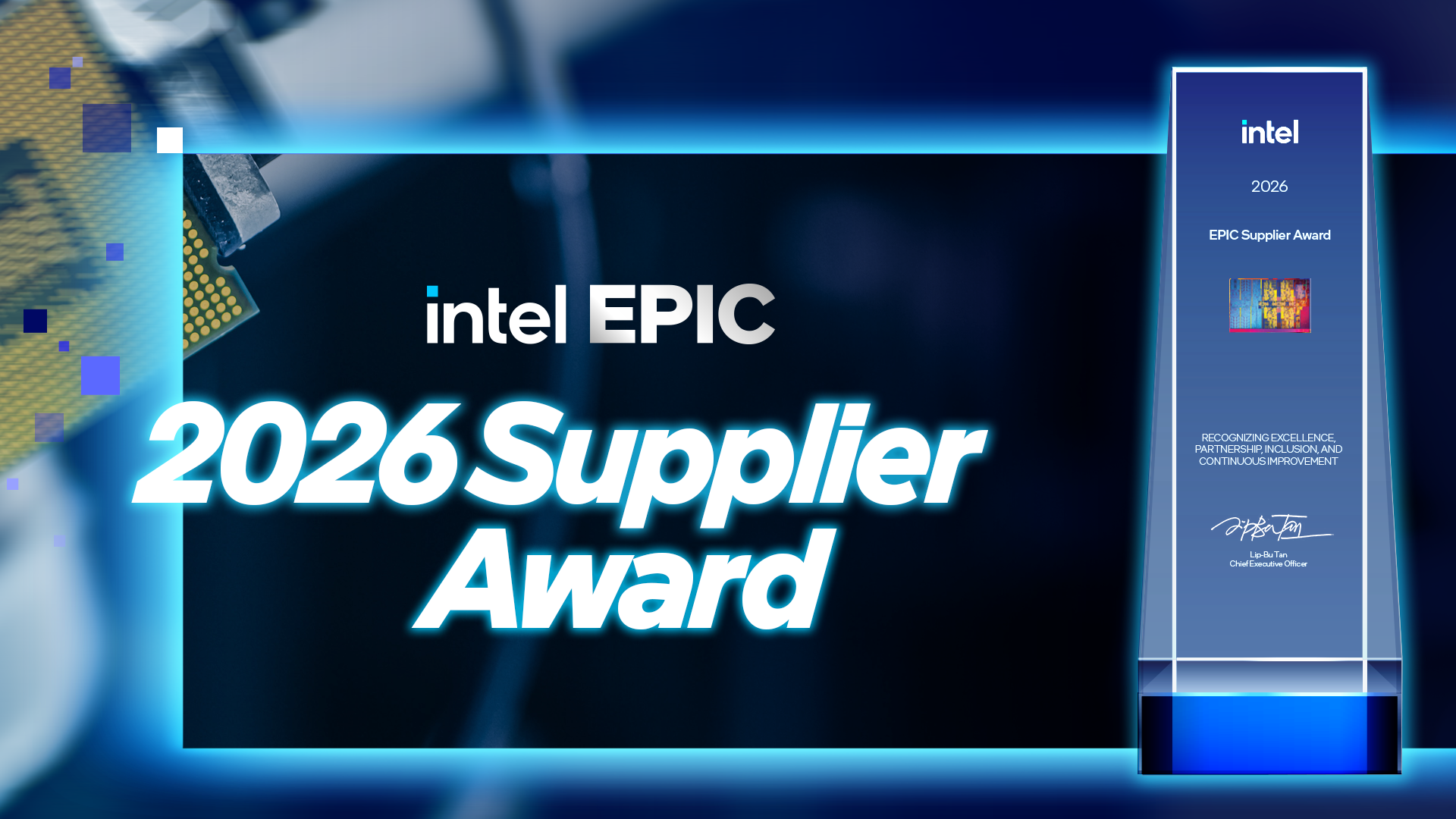 ASMPT Receives 2026 Intel EPIC Supplier Award